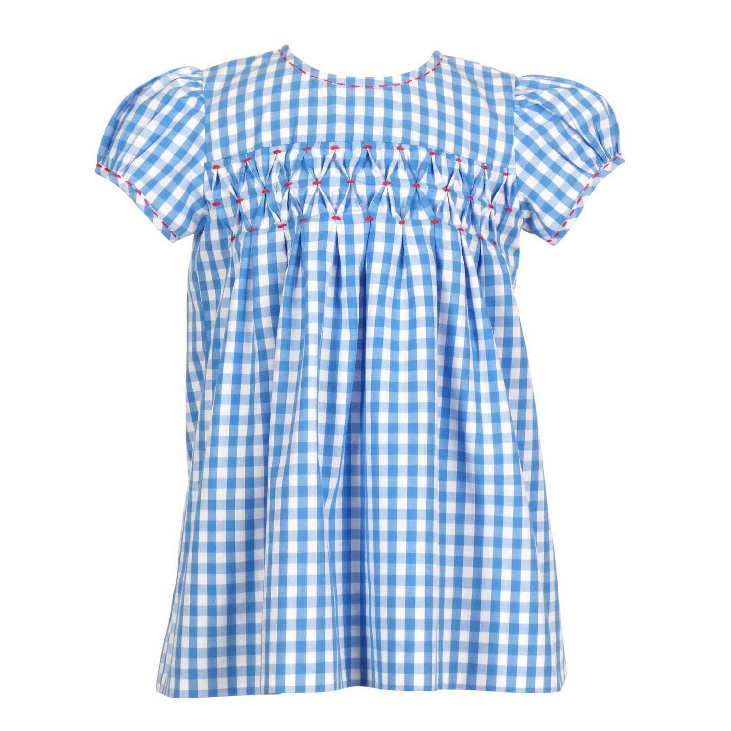 New The Yellow Lamb Kid's Scarlet Dress In Blue